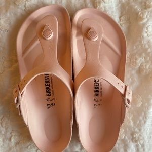 Light Pink Rubber Birkenstock’s
